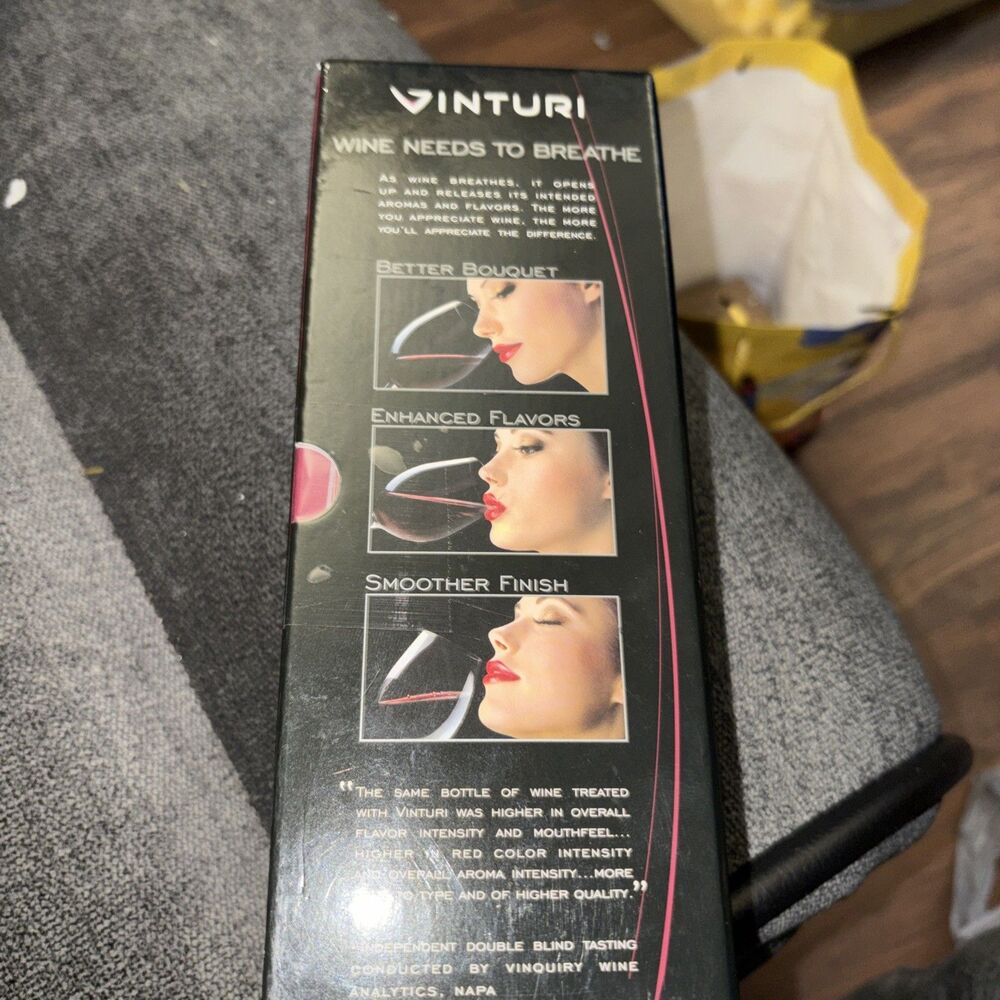 Vinturi Essential Wine Aerator For Red Wine New Fast Shipping - Picture 4 of 4